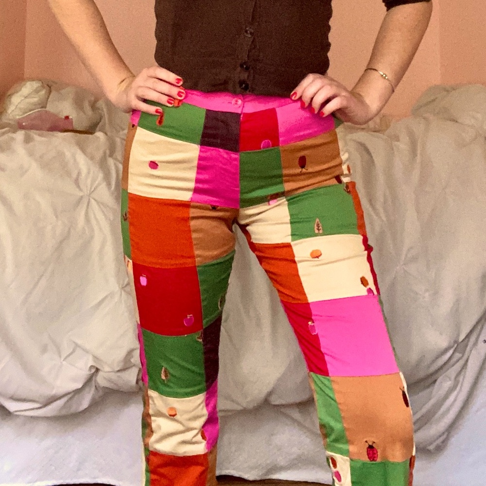 Lily Pulitzer patchwork Khaki pants